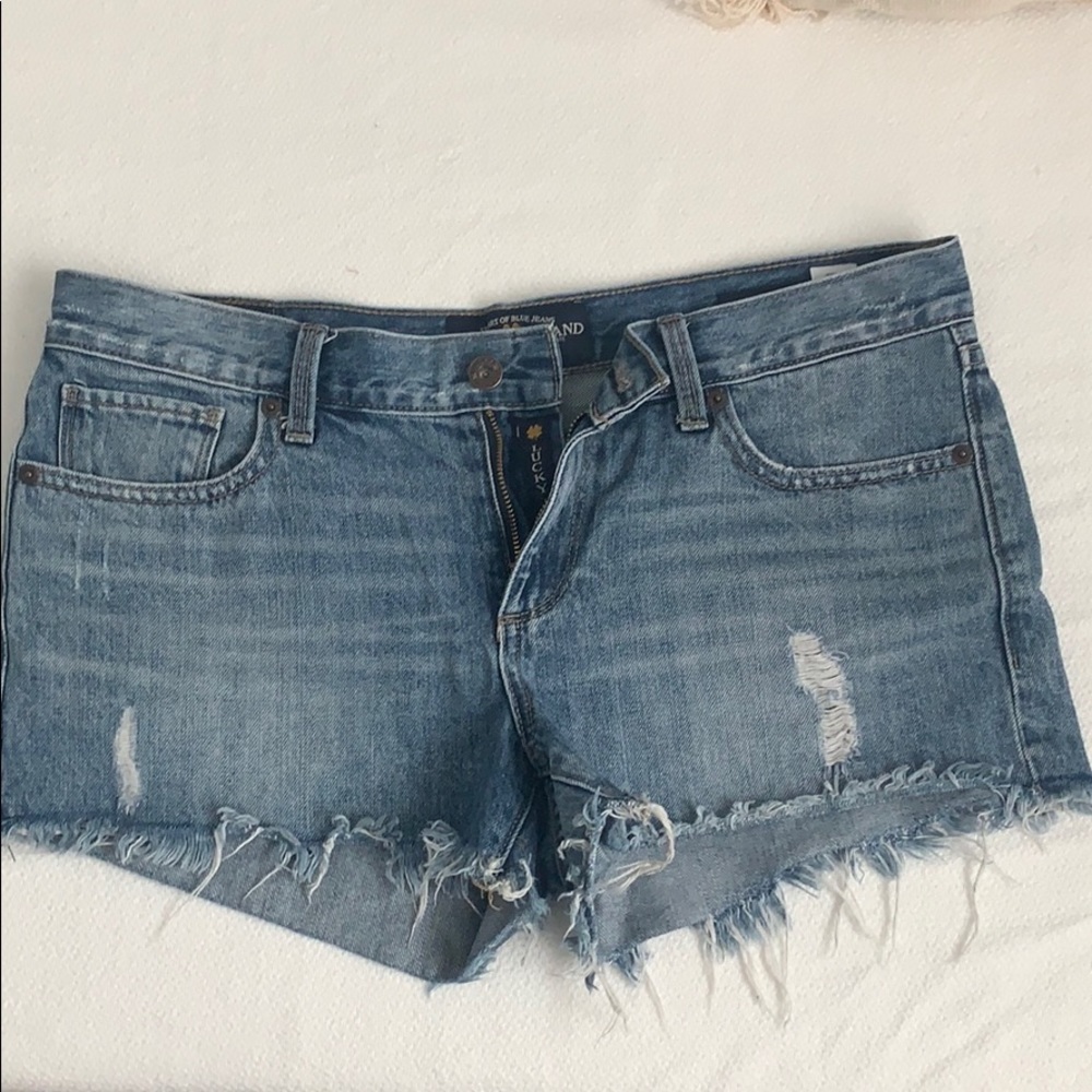 Lucky Branch Jean Shorts 🍀